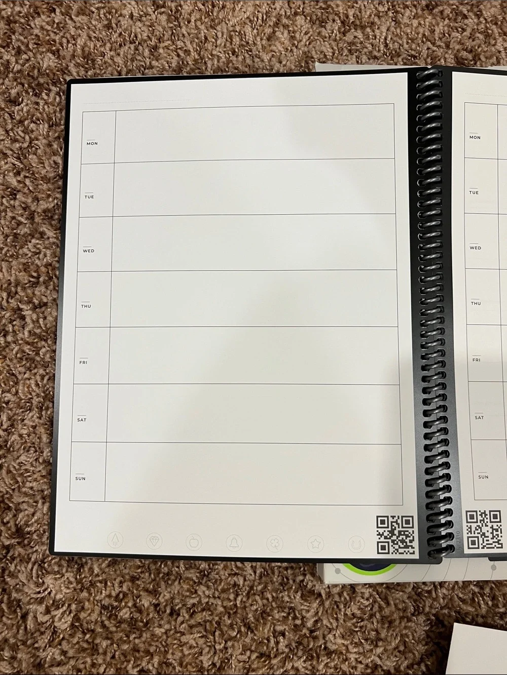 Rocketbook Fusion Reusable Smart Notebook - Black